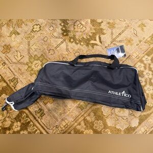 NWT Athletico Baseball Black Tote Bag